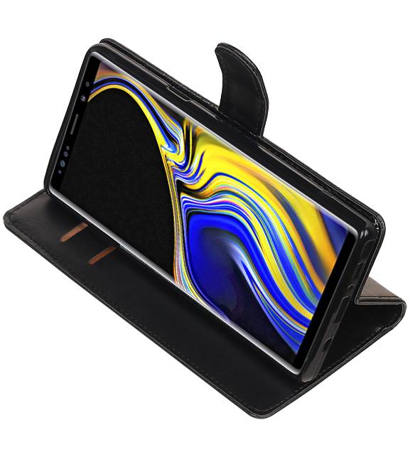 Pull Up Bookstyle pour Samsung Galaxy Note 9 Noir