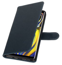 Pull Up Bookstyle for Samsung Galaxy Note 9 Blue