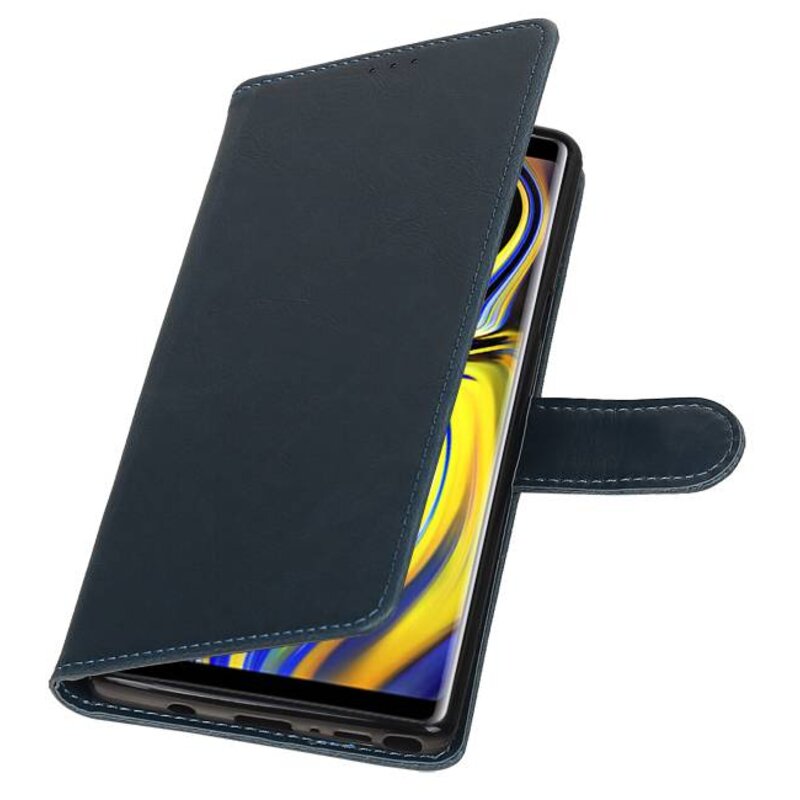 Pull Up Bookstyle para Samsung Galaxy Note 9 Blue