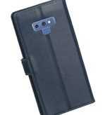 Pull Up Bookstyle pour Samsung Galaxy Note 9 Bleu