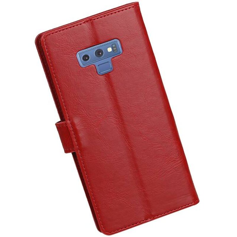 Pull Up Bookstyle per Samsung Galaxy Note 9 Red