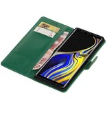 Pull Up Bookstyle for Samsung Galaxy Note 9 Green