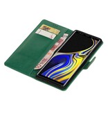Pull Up Bookstyle for Samsung Galaxy Note 9 Green