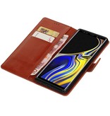 Pull Up Bookstyle pour Samsung Galaxy Note 9 Brown