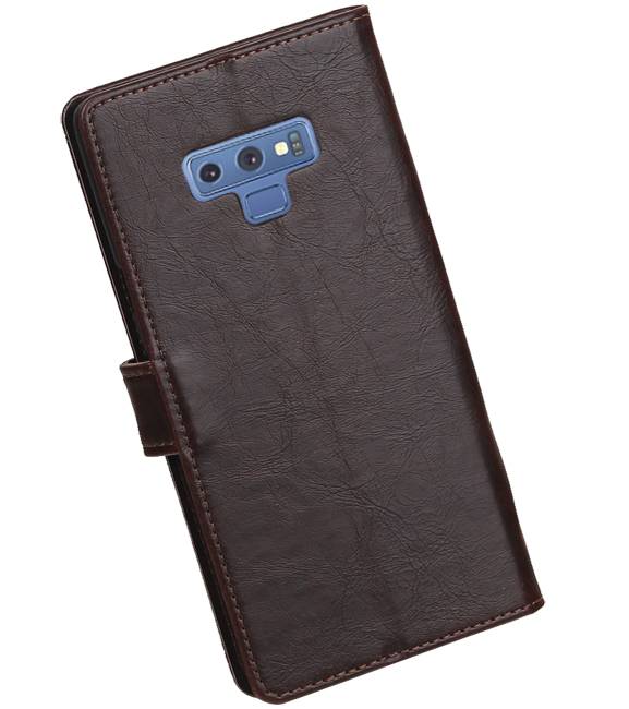 Pull Up Bookstyle per Samsung Galaxy Note 9 Mocca