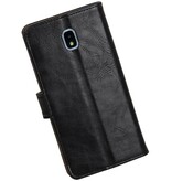Pull Up Bookstyle per Samsung Galaxy J7 2018 Nero