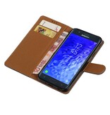 Pull Up Bookstyle pour Samsung Galaxy J7 2018 Noir