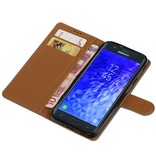 Pull Up Bookstyle für Samsung Galaxy J7 2018 Blau