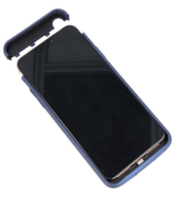 Batteri Power Case til iPhone XS Max 5000 mAh Audio Blue