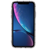 Custodie in silicone stile geometrico trasparente per iPhone XR