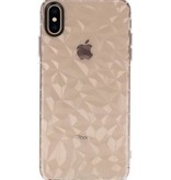 Transparant Geometric Style Siliconen Hoesjes iPhone XS Max