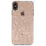 Coques en silicone transparentes de style géométrique iPhone XS Max