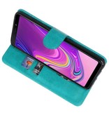 Bookstyle Wallet Cases Case for Galaxy A9 2018 Green