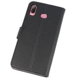 Etuis portefeuille Bookstyle Etui pour Galaxy A6 Noir