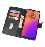 Bookstyle Wallet Taske Case til Moto G7 Black