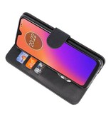 Bookstyle Wallet Taske Case til Moto G7 Black