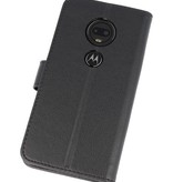 Bookstyle Wallet Cases Case for Moto G7 Black