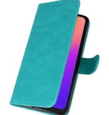 Bookstyle Wallet Cases für Moto G7 Grün