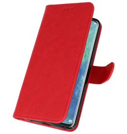 Bookstyle Wallet Cases Case for Huawei Mate 20 Pro Red