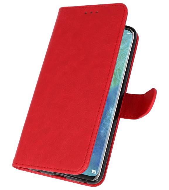 Bookstyle Wallet Cases Case for Huawei Mate 20 Pro Red