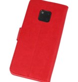 Bookstyle Wallet Cases Case for Huawei Mate 20 Pro Red