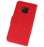 Bookstyle Wallet Cases Hoesje voor Huawei  Mate 20 Pro Rood