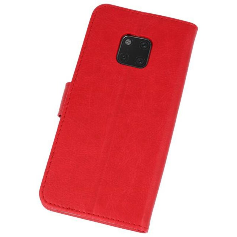 Bookstyle Wallet Cases Case for Huawei Mate 20 Pro Red