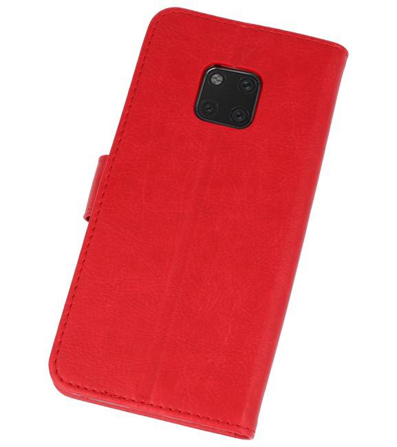 Bookstyle Wallet Cases Taske til Huawei Mate 20 Pro Red