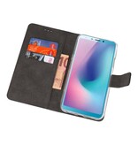 Etuis portefeuille Etui pour Samsung Galaxy A6s Noir