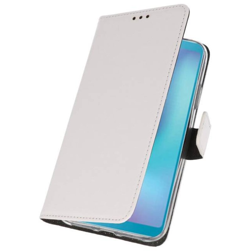 Veske Tasker Etui til Samsung Galaxy A6s White