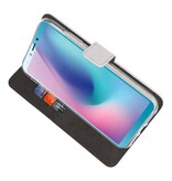 Veske Tasker Etui til Samsung Galaxy A6s White