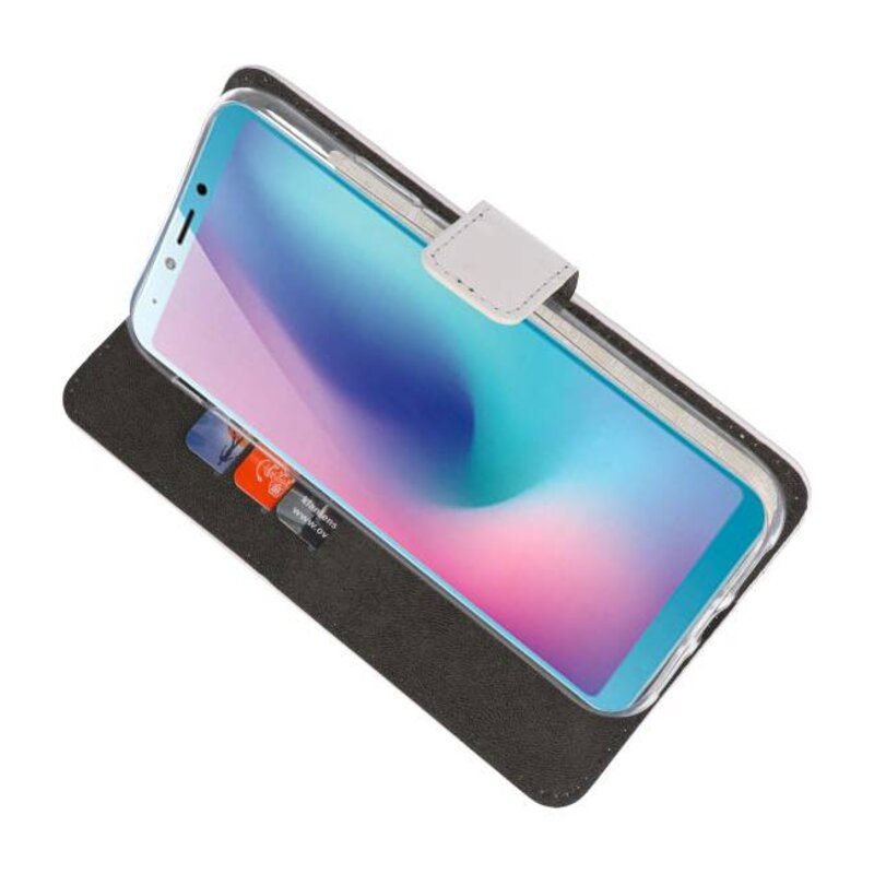 Wallet Cases Case for Samsung Galaxy A6s White