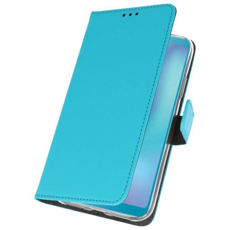 Wallet Cases Case for Samsung Galaxy A6s Blue