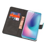 Wallet Cases Case for Samsung Galaxy A6s Blue