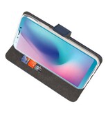 Veske Tasker Etui til Samsung Galaxy A6s Navy