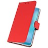 Wallet Cases Hülle für Samsung Galaxy A6s Rot