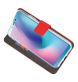 Veske Tasker Etui til Samsung Galaxy A6s Rød