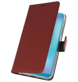 Wallet Cases Case for Samsung Galaxy A6s Brown