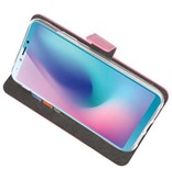 Wallet Cases Hoesje voor Samsung Galaxy A6s Roze