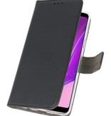 Etuis portefeuille Etui pour Samsung Galaxy A9 2018 Noir