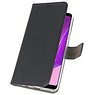 Wallet Cases Hülle für Samsung Galaxy A9 2018 Schwarz