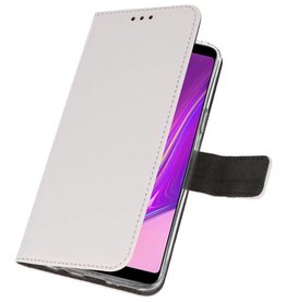 Etuis portefeuille Etui pour Samsung Galaxy A9 2018 Blanc