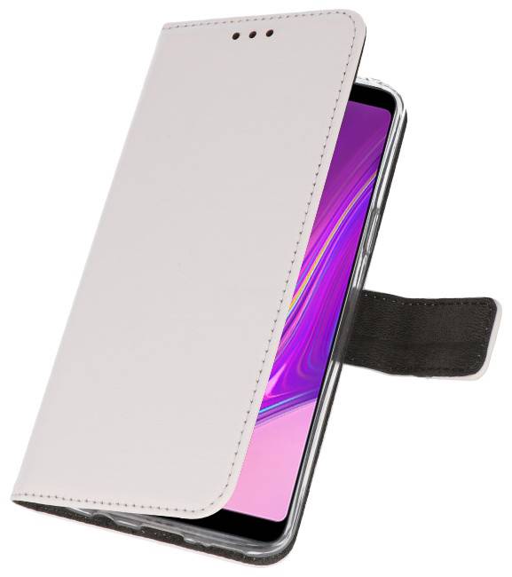 Etuis portefeuille Etui pour Samsung Galaxy A9 2018 Blanc