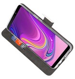 Wallet Cases Hoesje voor Samsung Galaxy A9 2018 Wit