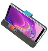 Funda Cartera Funda para Samsung Galaxy A9 2018 Azul