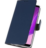 Wallet Cases Hülle für Samsung Galaxy A9 2018 Navy