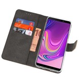 Funda Cartera Funda para Samsung Galaxy A9 2018 Oro