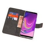 Wallet Cases Hoesje voor Samsung Galaxy A9 2018 Bruin