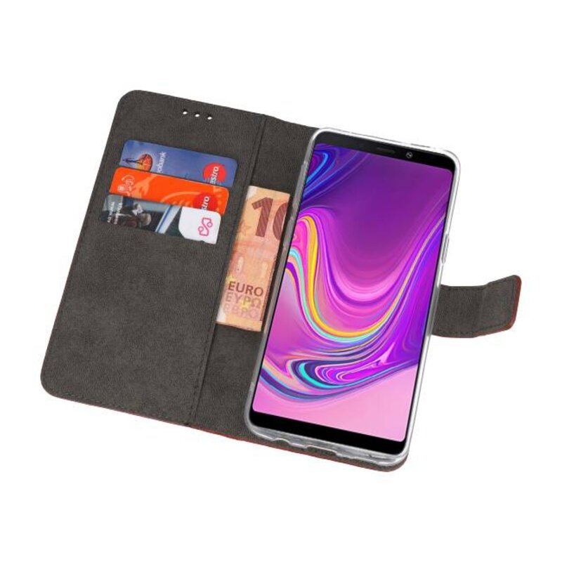 Wallet Cases Case for Samsung Galaxy A9 2018 Brown