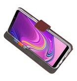 Funda Wallet Case para Samsung Galaxy A9 2018 Marrón